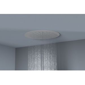 Hoofddouche belleza bagno clipon inbouw regendouche rond 44 cm mat wit
