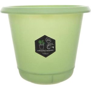 Desert Potten Serie - Plastic Flower Pot Mint Dia11x10cm