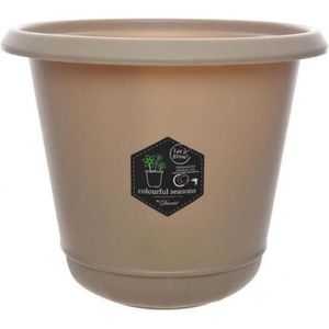 Desert Potten Serie - Plastic Flower Pot Taupe Dia11x10cm