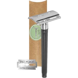 Safety Razor scheermes - The Authentic Shave - Limited Edition - Veiligheidsscheermes - Authentiek scheren - Scheermesjes - Duurzaam Scheren - Zero Waste Producten