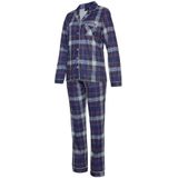 H.I.S Pyjama van flanel met alover ruitpatroon (set, 2-delig)