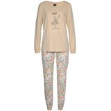 Vivance Dreams Pyjama, (4 tlg., 2 Stück), mit Frontdruck