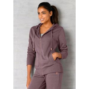 Bench. Loungewear Sweatvest met zakken en rits, loungepak