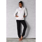 Bench. Loungewear Lang sweatshirt met staande kraag in laagjeslook en kangoeroezak, loungewear