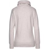 Bench. Loungewear Lang sweatshirt met staande kraag in laagjeslook en kangoeroezak, loungewear