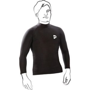 Green Hill Rashguard Kurzarm Zwart