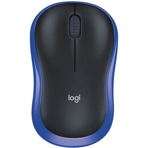 Logitech - M185 - Draadloze Muis - Blauw - 2.4GHz Technologie