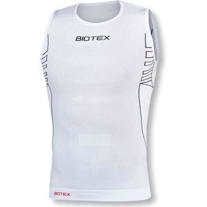 Biotex - Elastic Bioflex Powerflex - Mouwloos Basislaag - Wit