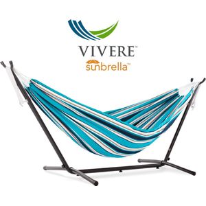 Vivere Sunbrella® Hangmat met Standaard - Token Surfside