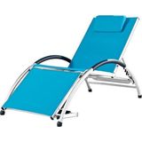 Vivere Dockside Sun Lounger - True Turquoise