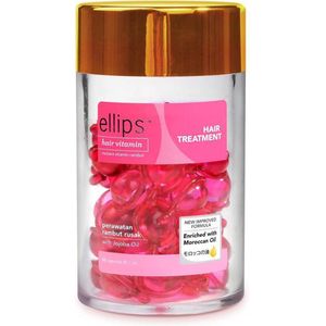 Ellips - Hair Vitamin - 50 Capsules - Met Moroccan Oil - Halal Product