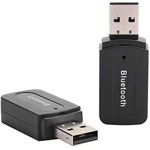 2 stks USB Bluetooth Audio-ontvanger, handsfree bellen Bluetooth 4.0 Eindversterker Bluetooth Adapter naar Audio Bluetooth Stick voor Stereo AUX-uitgang Ondersteuning Muziek afspelen