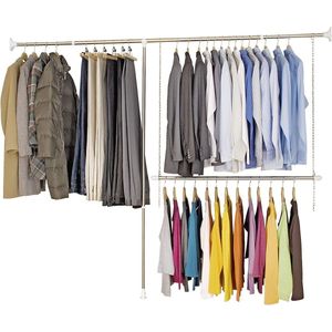 Kledingrek telescopic shoe rack