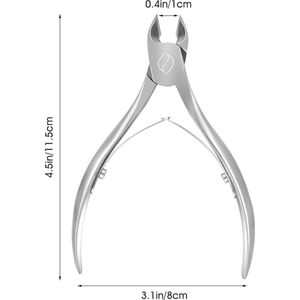Nagelknipper, kopsnijder Teennageltang Precisie-nagelschaartje Teennageltang voor dikke nagels of ingegroeide teennagels en teennagels