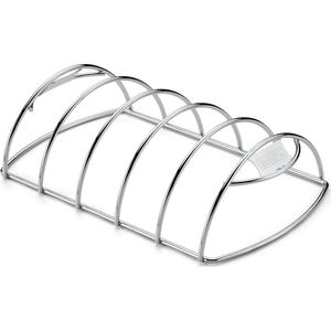 Spareribhouder, ribben, geschikt voor Q 200/2000 en grotere gasgrills en houtskoolgrills vanaf 47 cm