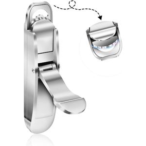 Valse Acryl Nagelknippers, Draagbare Roestvrijstalen Nageltip Snijder, Professionele Kunstnagelknippers, Trimmer voor Kunstnagels, Gel Nagels, Nagelstudio & Thuisgebruik.