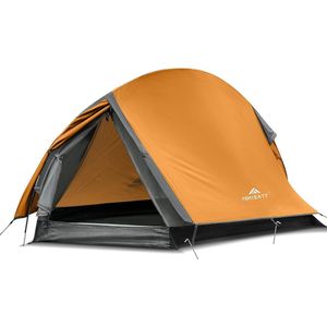 Tent, kampeertent voor 1-2 personen, ultralichte koepeltent, waterdicht voor 3 seizoenen, snel op te zetten, compact formaat voor trektochten, buitenactiviteiten, festivals, kamperen.