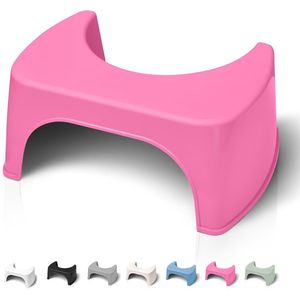 Toilet Krukje Transparant Plastic - Toilet Verhoging - Maakt Hurkende Positie Mogelijk Tegen Obstipatie