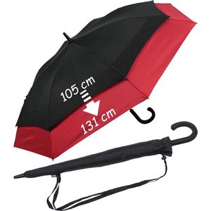 Uitklapbare paraplu met automatische beweging naar XXL.