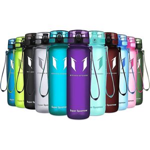 Waterfles -BPA-Free - Geschikt voor sport, wandelen, school, kantoor, buiten