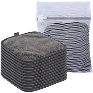 Microvezel make-up verwijderaar, zacht gezichtsreinigingsdoekje, absorberend washandje, gezichtstissues