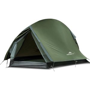 Tent, campingtent voor 1-2 personen, ultralichte koepeltent, waterdicht, 3 seizoenen, snelle opbouw, kleine verpakkingsmaat voor trekking, outdoor, festival, camping.
