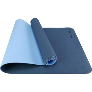 Non-Slip Yoga Mat, Pilates Fitness Mats, Eco-Friendly, Tear Resistant, 6mm Thick Yoga Mats for Men and Women, Exercise Mats for Home Workout with Carry Strap and Storage Bag