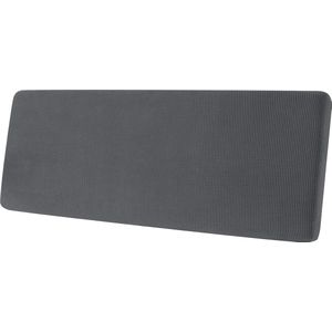 Buiten kussenhoes 60x60 cm geel grijs waterafstotend voordeelset van 2 - zonder vulkussens ritssluiting outdoor kussenhoezen kussenhoes 60x60