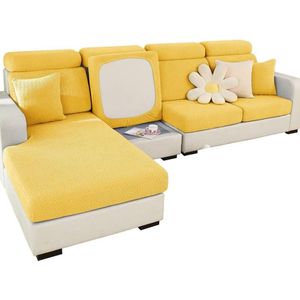 Sofa Seat, Cushion Cover, Stretch Sofa Cover, Universal Elastic Sofa Seat Cover, Non-Slip Sofa Cover Protective Cover for Sofa Cushion L-Shaped Chaise Lounge Furniture Protection