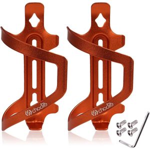 Fiets flessenhouder fiets drankhouder voor racefiets/MTB/mountainbike oranje