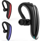 F900 Mini Earhook 180 Vrij roterende draadloze Bluetooth 5.0 Earphone Car Handsfree Call Headphone (Blauw)