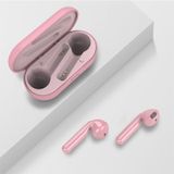 Fineblue TWSL8 TWS draadloze Bluetooth oortelefoon (roze)