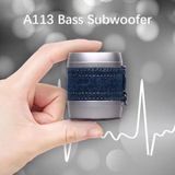 EWA A113 Portable Super Mini Bluetooth Speaker Wireless Bass Subwoofer Boom Box Speakers (Donkergrijs)
