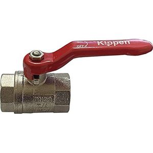 kippen 5002B kogelkraan F-F 3/4"" met hefboomgreep, N.A