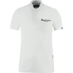 Aquascutum Elegante Witte Katoenen Polo