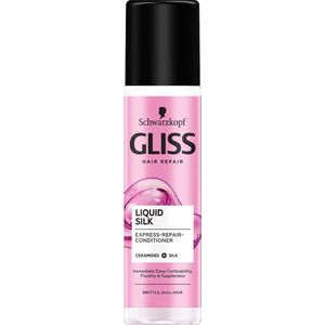 Gliss Kur - Liquid Silk - Conditioner - 200ml - Voor Dof En Broos Haar