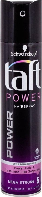 Schwarzkopf - Taft Power Cashmere - Haarlak - Transparant - 250 ml