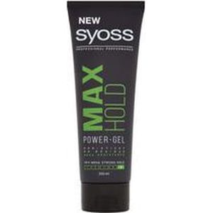 Syoss - Max Hold - Haargel - Sterke Fixatie - 250 ml