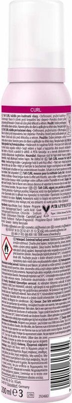 Taft Styling Mousse Curl 200 ml