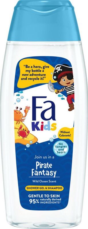 Fa Kids Pirate Fantasy Douchegel & Shampoo (250 ml)