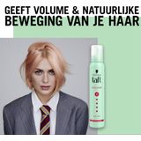 Taft - Volume Mega Strong - Styling Mousse - Haarmousse - Haarstyling - 6x 200ml - Voordeelverpakking