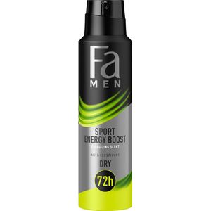 FA - Men Sport Energy Boost Antiperspirant Antiperspirant In Spray For Men Energizing