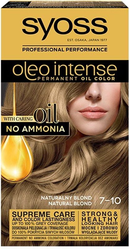 Syoss - Oleo Intense - Haarkleuring - Natural Blond - 1 st