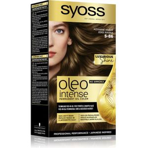 Syoss Oleo Intense Pernamente Haarkleuring met Olie Tint 5-86 Sweet Brown 1 st