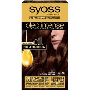 Syoss - Oleo Intense - Haarkleuring - Mokka Brown - 1 st
