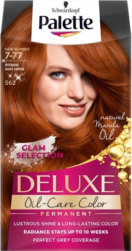 Schwarzkopf Palette Deluxe - Permanente Haarkleuring - Intensive Shiny Copper - 1 st