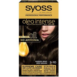 Syoss - Oleo Intense - Haarkleuring - 3-10 Deep Brown - 1 st