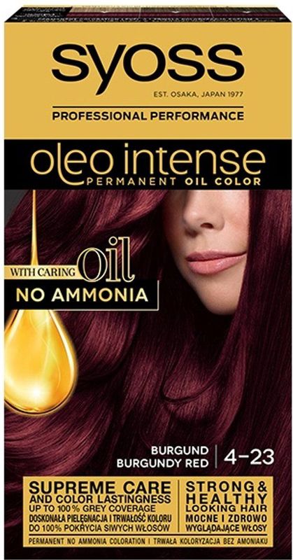 Syoss - Oleo Intense - Haarkleuring - Burgundy Red - 1 st