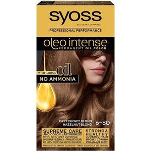 Syoss - Oleo Intense - Haarkleuring - 6-80 Hazelnut Blond - 1 st