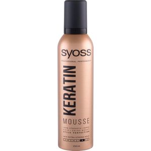 Syoss - Keratin Mousse - Styling Mousse - 250 ml - Met Keratine